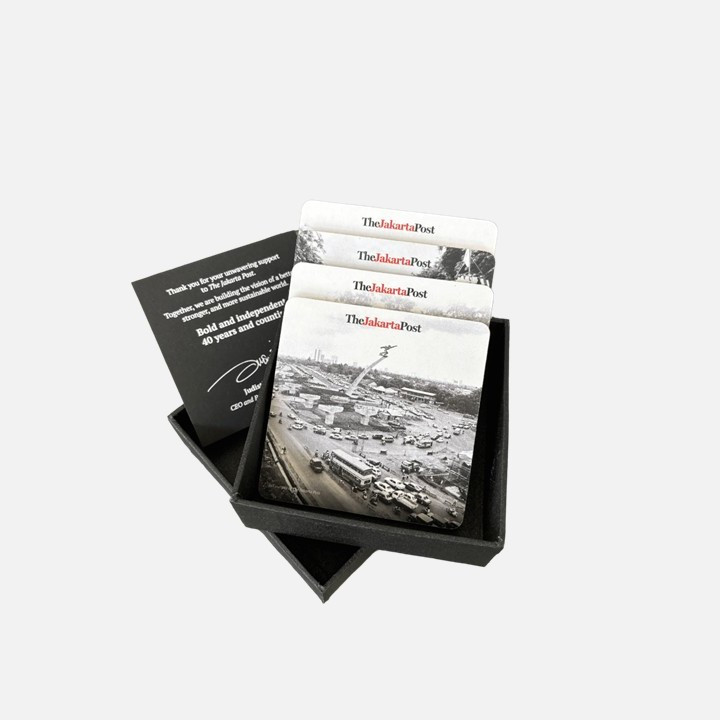 The Jakarta Post Exclusive Coaster