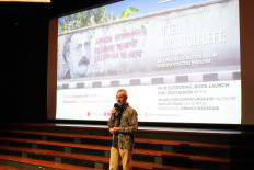 Revisiting Multatuli: Dutch visual storyteller and writer Arjan Onderdenwijngaard speaks on Aug. 13, 2026, ahead of a screening of After Multatuli Left at Erasmus Huis in Jakarta.