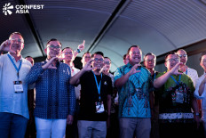 Indonesian policymakers and industry leaders gather at Coinfest Asia 2026 in Bali. (Courtesy of Coinfest Asia)