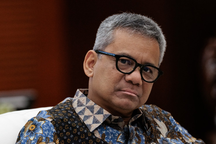 Indonesia's Deputy Finance Minister Suahasil Nazara attends a monthly media briefing on the state budget at the Finance Ministry in Jakarta on June 5, 2026. 