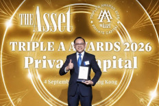 BRI Private receives the Best Private Bank for HNWIs &ndash; Indonesia award at The Asset Triple A Private Capital Awards 2026. (Courtesy of Bank Rakyat Indonesia
