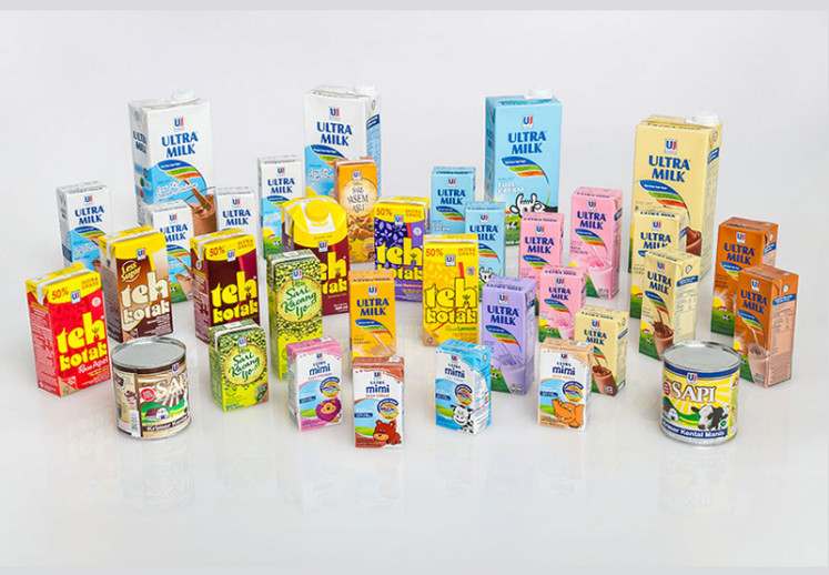 Products of publicly listed PT Ultrajaya Milk Industry & Trading Company