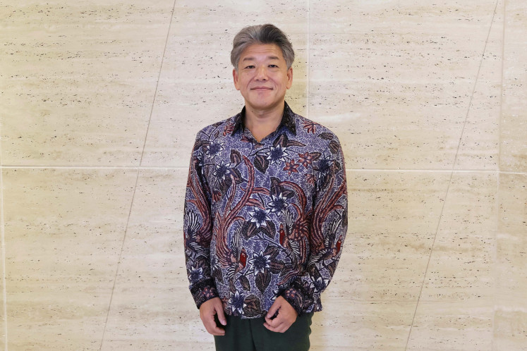 Nobuya Kawasaki, chief executive officer of private lender Bank Danamon, poses in this undated photograph. 