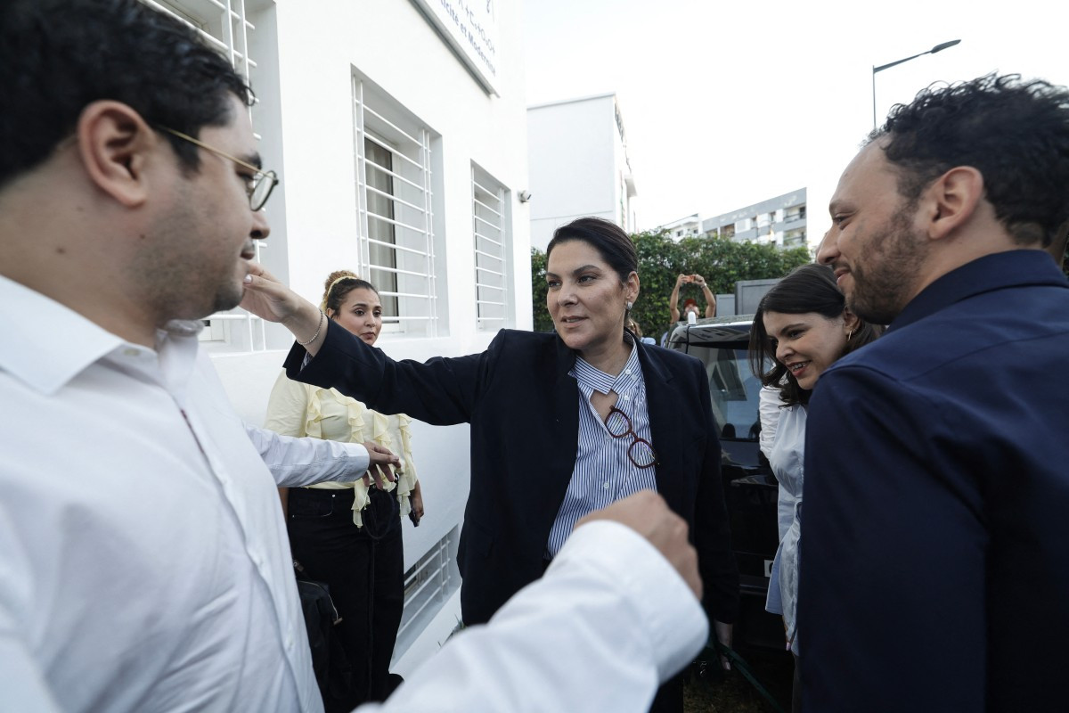 Fatima Ezzahra El Mansouri, Morocco's newly appointed head of government, arrives for a meeting in Rabat on September 29, 2026. The king of Morocco on September 29, named Marrakesh mayor Fatima Ezzahra El Mansouri the country's first woman prime minister, the royal cabinet announced, after her party won last week's parliamentary elections.