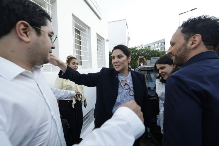 Fatima Ezzahra El Mansouri, Morocco's newly appointed head of government, arrives for a meeting in Rabat on September 29, 2026. The king of Morocco on September 29, named Marrakesh mayor Fatima Ezzahra El Mansouri the country's first woman prime minister, the royal cabinet announced, after her party won last week's parliamentary elections.
