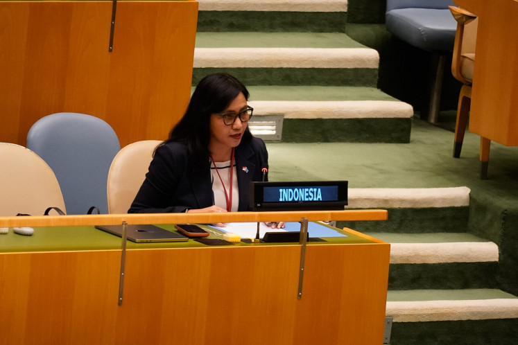 Indonesia exercises its right of reply during the General Debate of the 81st United Nations General Assembly (UNGA) in response to statements by representatives of Solomon Islands and Vanuatu regarding the situation in Papua, on Sept. 28, 2026.