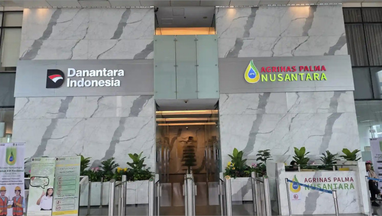 The Agrinas Palma Nusantara Building is seen in an undated photo. 